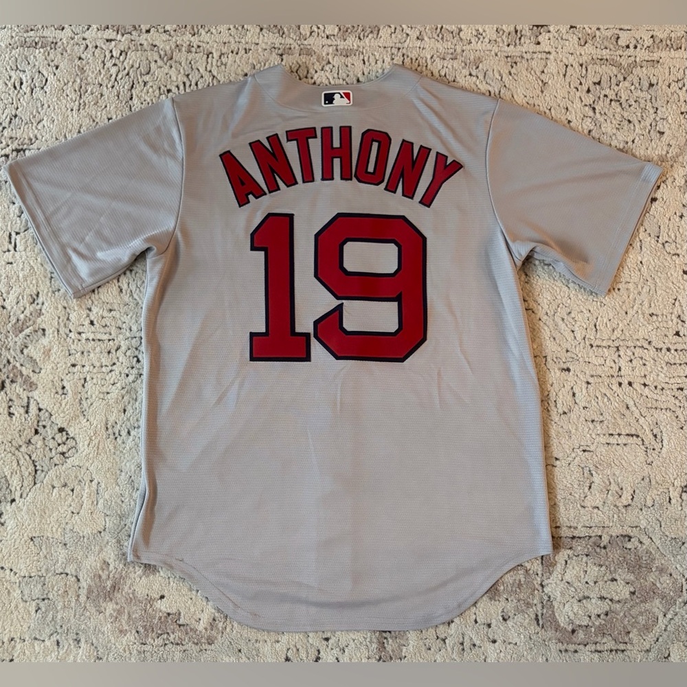 Nike Authentic Boston Red Sox Roman Anthony #19 MLB Gray Jersey Men’s Size: M - Picture 4 of 8